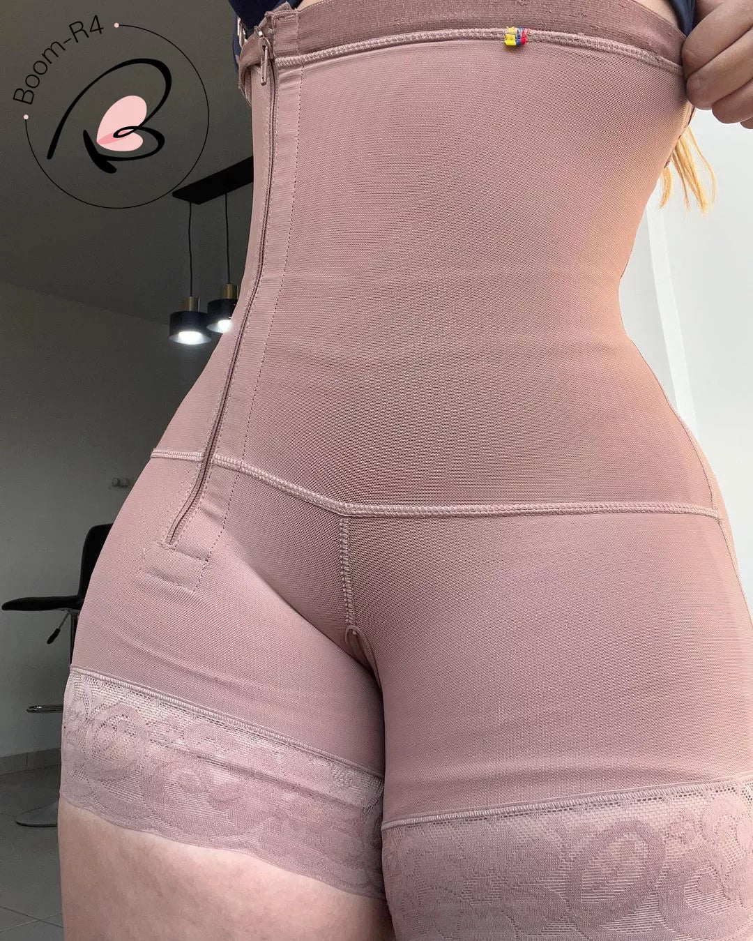 Open Bust Romper Faja