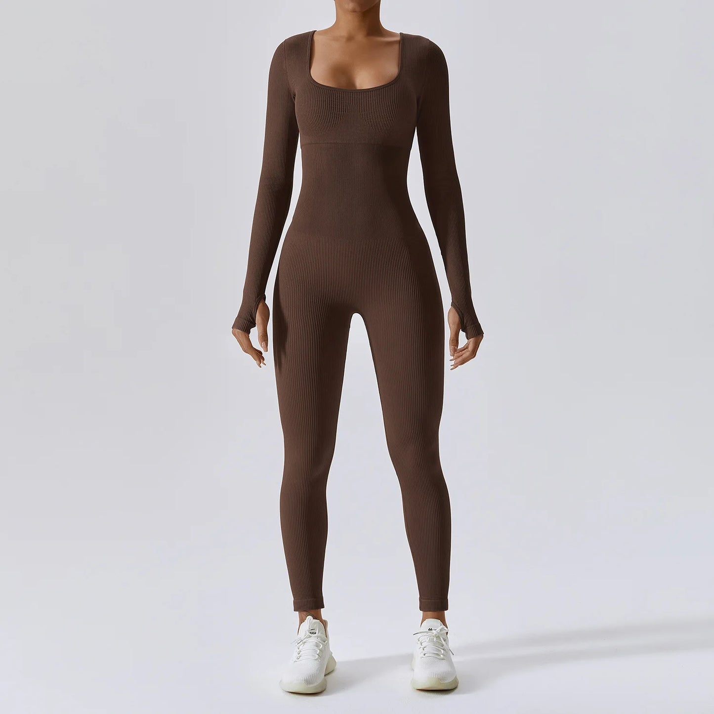 Long Sleeve Shaper Jumpsuit