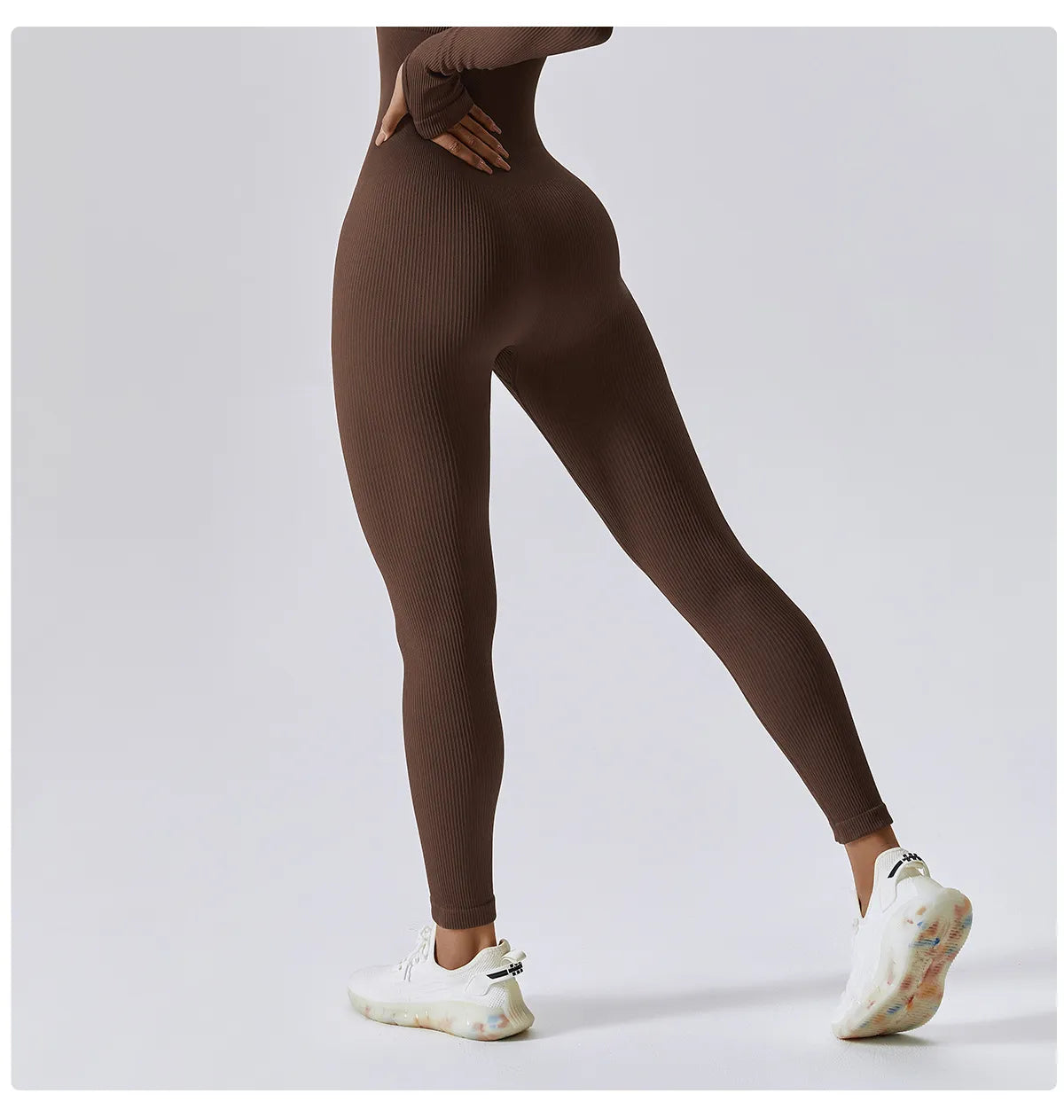 Long Sleeve Shaper Jumpsuit