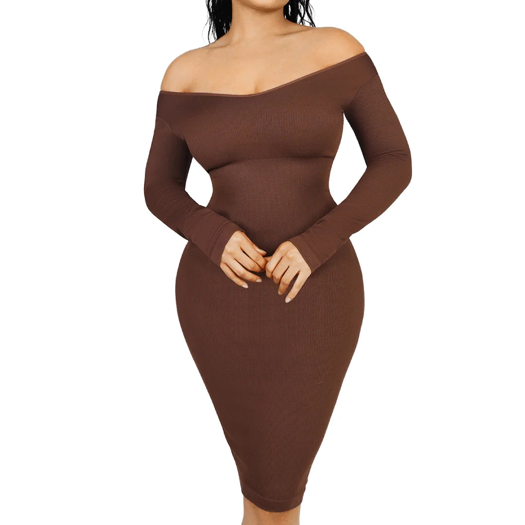 Long Sleeve Shaper Dress