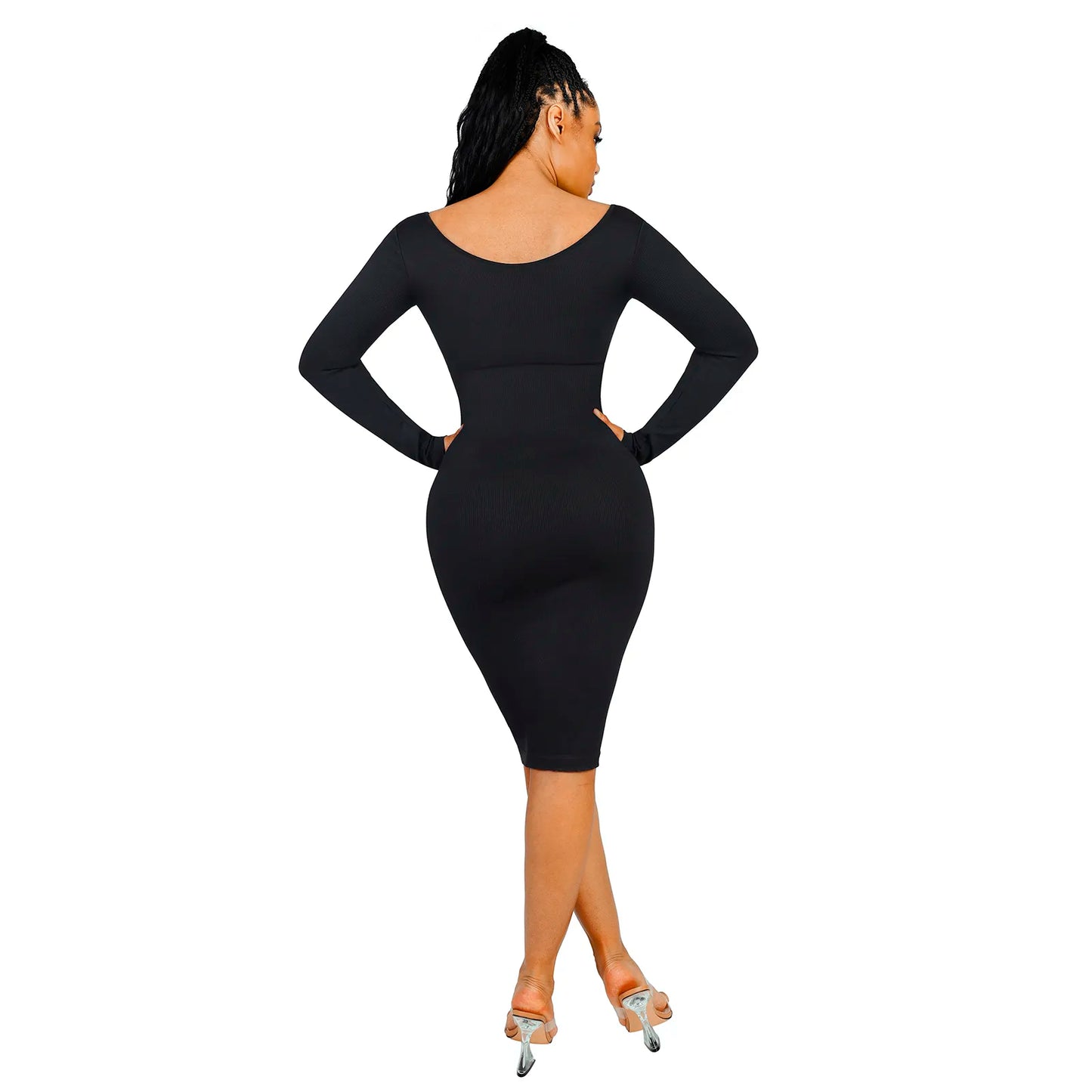 Long Sleeve Shaper Dress