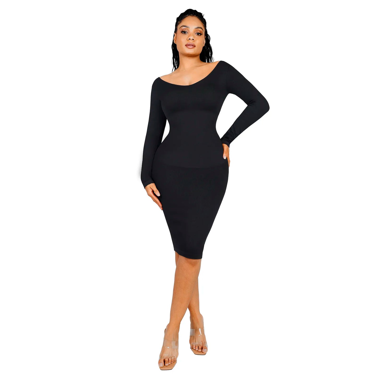 Long Sleeve Shaper Dress