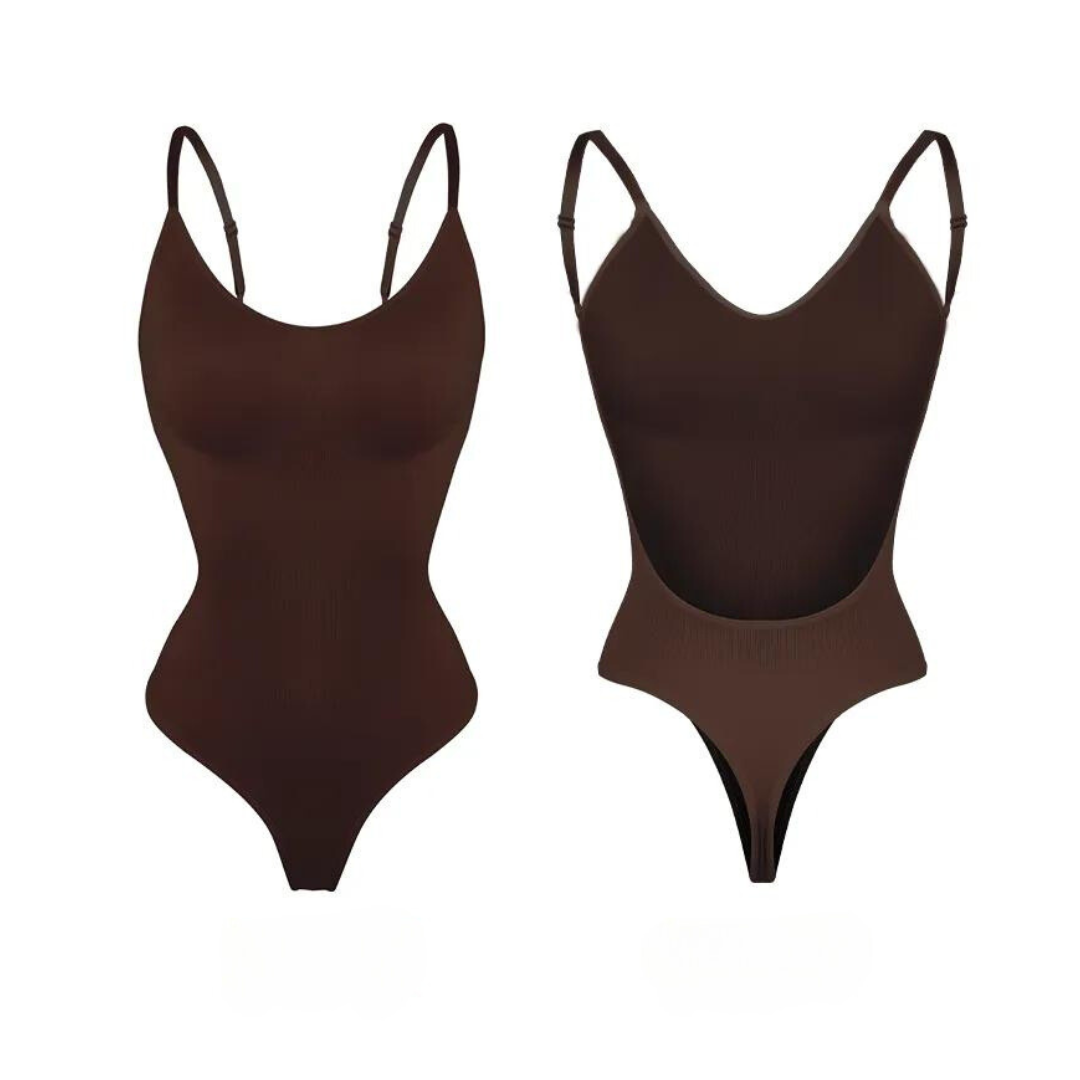 Ultimate Backless Plunge Shaper Bodysuit