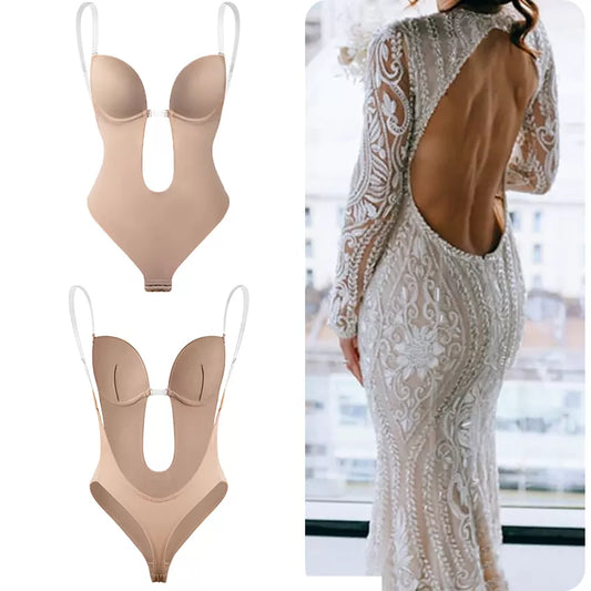 Ultimate Deep Plunge Shaper Bodysuit