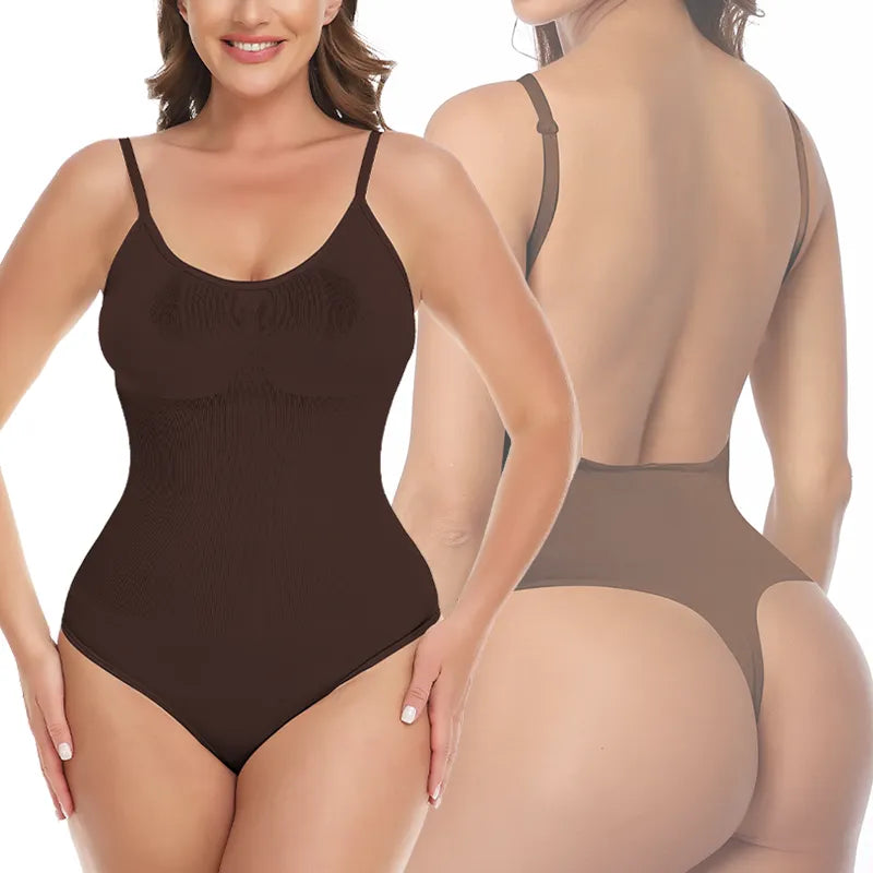 Ultimate Backless Plunge Shaper Bodysuit